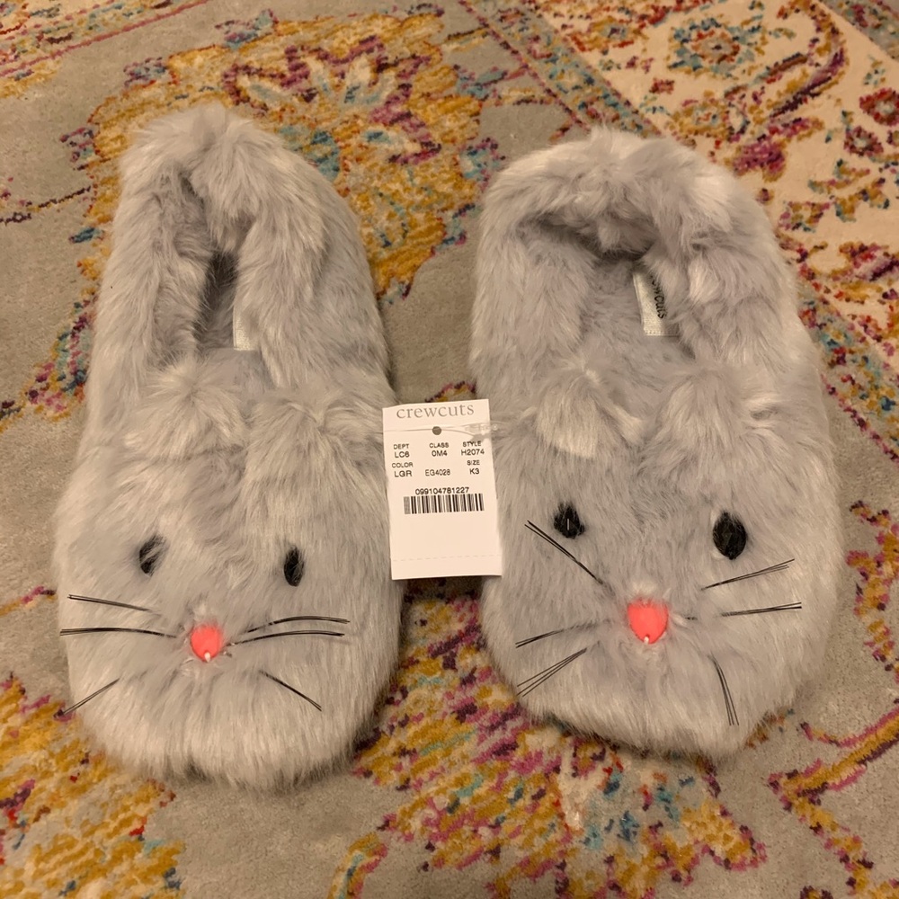 Crewcuts Bunny Slippers